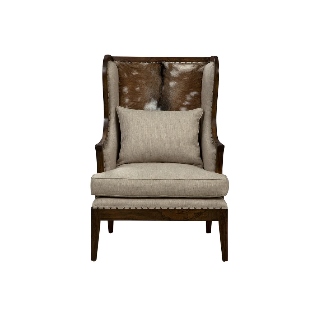 Dark Billings Wing Chair Chairs Chairs 7