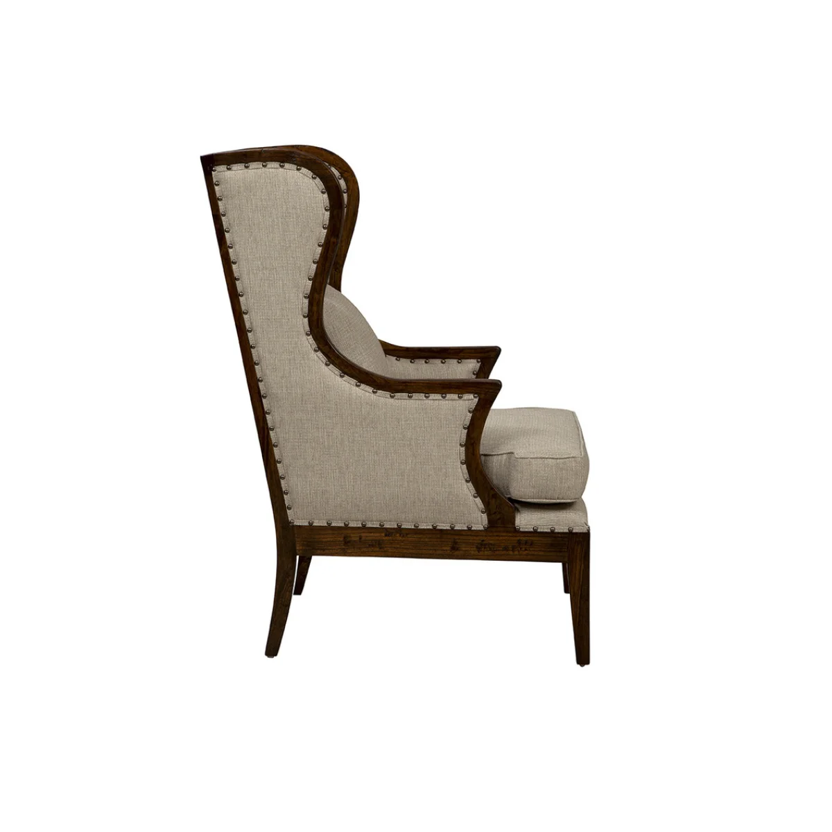 Dark Billings Wing Chair Chairs Chairs 8