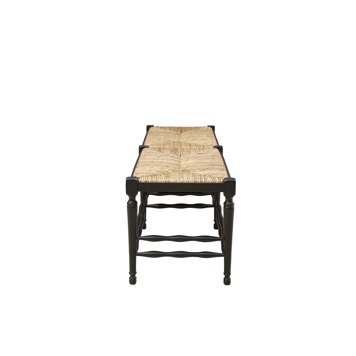 Black Reed Bench Chairs & Benches black 7