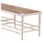 Cream Reed Bench Chairs & Benches Chairs & Benches 13