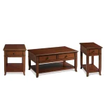Chairside Table Chairside Tables Brown 8