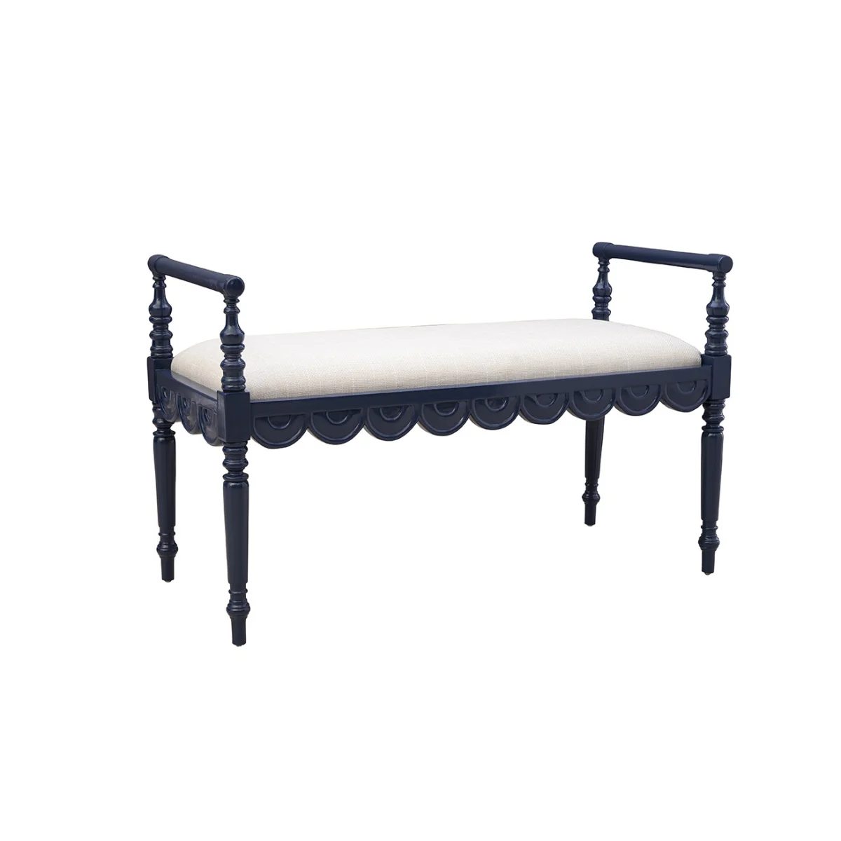 Blue Juliet Bench Chairs & Benches blue 4
