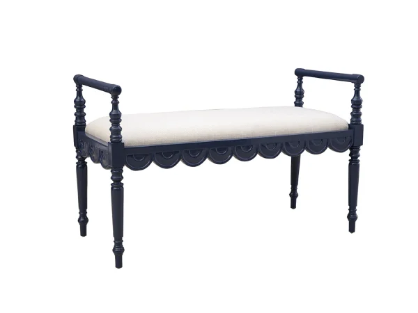 Blue Juliet Bench Chairs & Benches blue