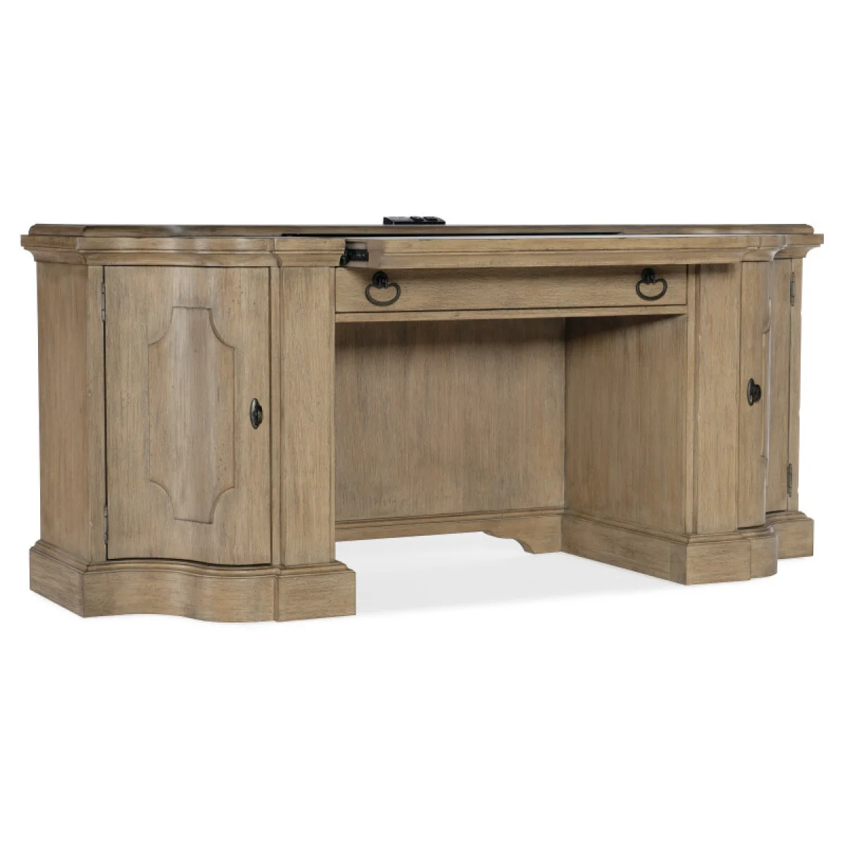 Corsica Computer Credenza Desks Brown 7