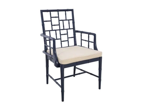 Blue Hugo Arm Chair Chairs blue