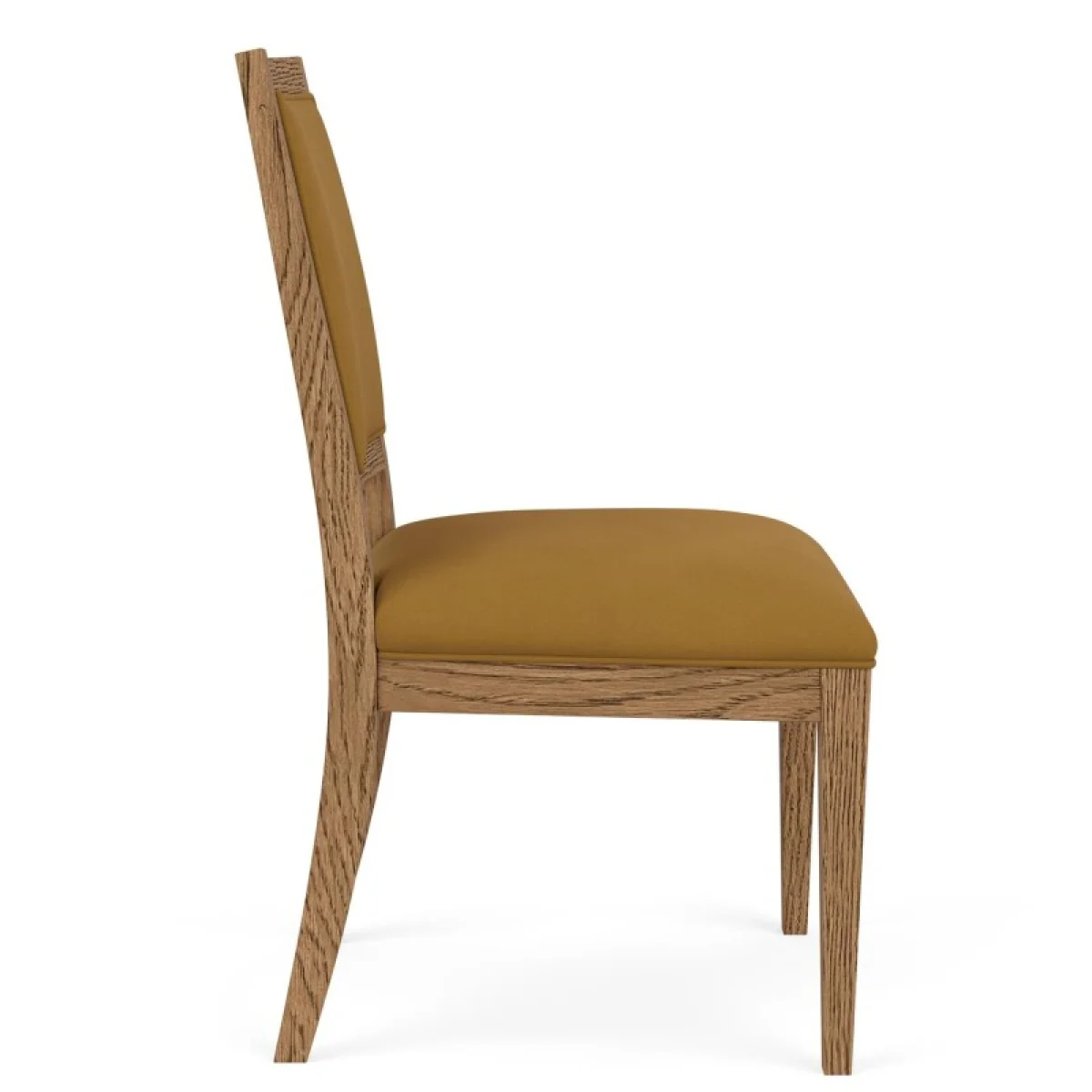 Uph Back Side Chair 2in Chairs & Benches Brown 9