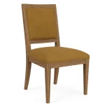 Uph Back Side Chair 2in Chairs & Benches Brown 22
