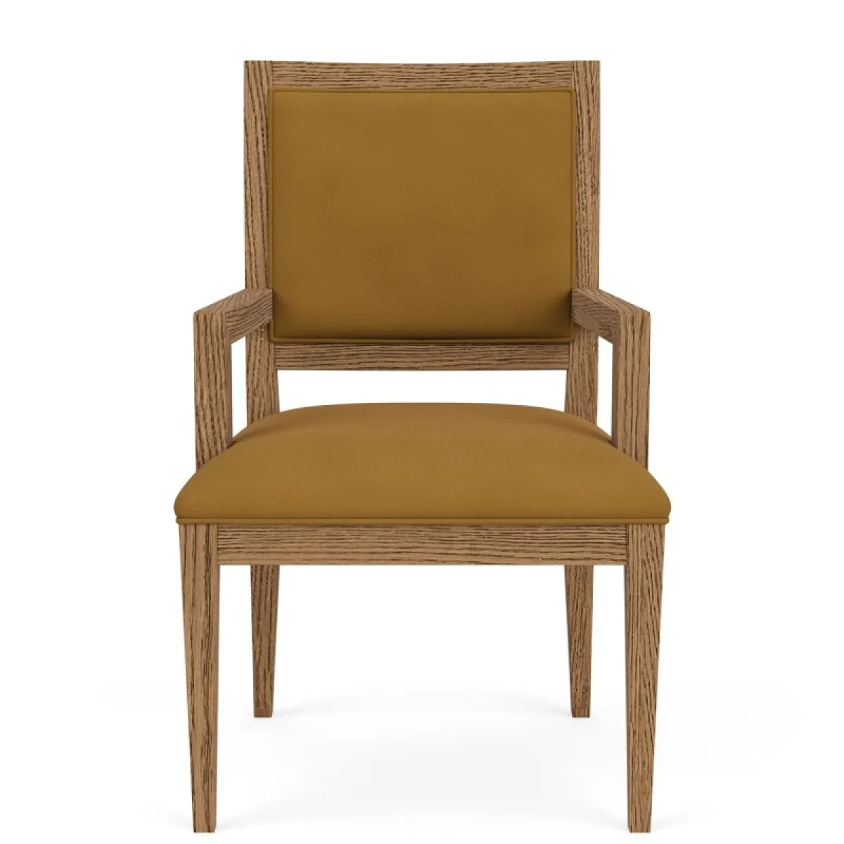 Uph Back Arm Chair 2in Chairs & Benches Brown 7