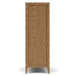 Five Drawer Chest Chests Brown 15