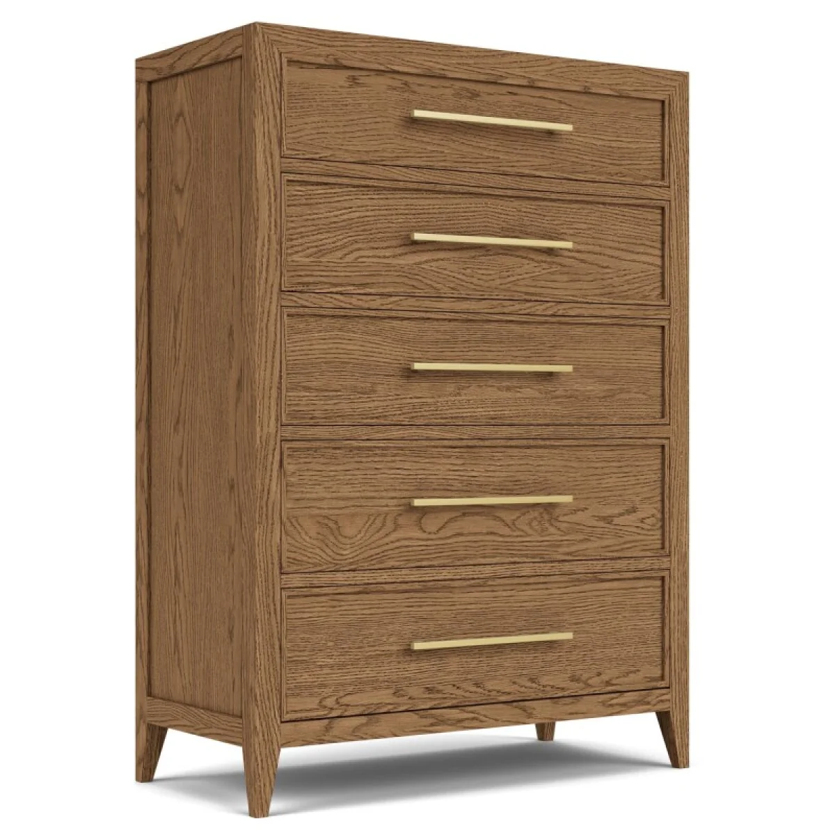 Five Drawer Chest Chests Brown 9