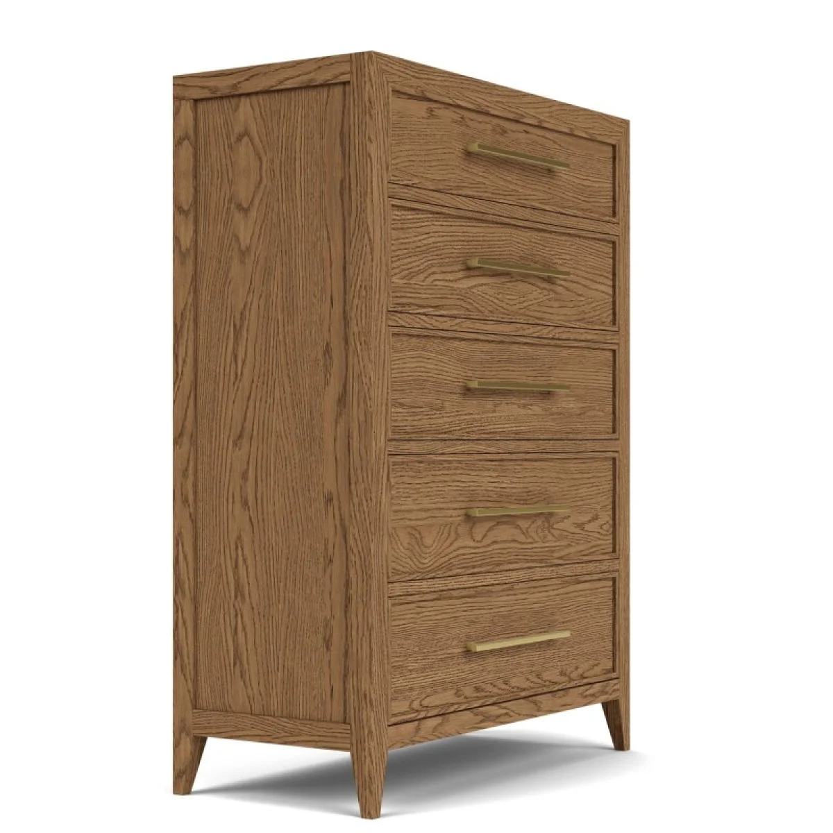 Five Drawer Chest Chests Brown 10