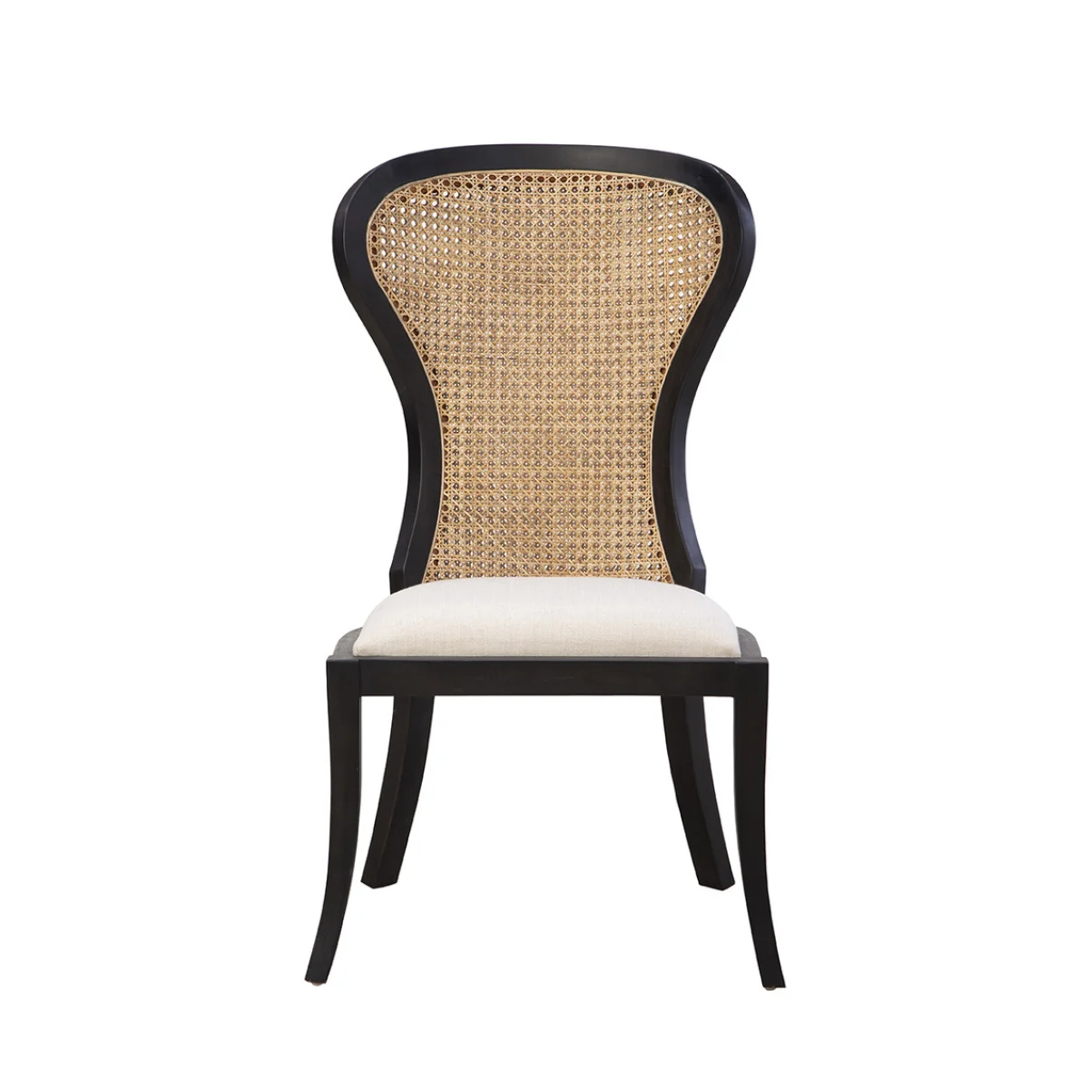 Black Adrina Side Chair Chairs & Benches black 6