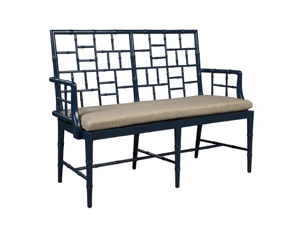 Blue Belleville Settee Sofas blue
