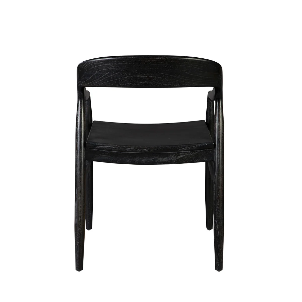 Black Townsend Arm Chair Chairs black 6
