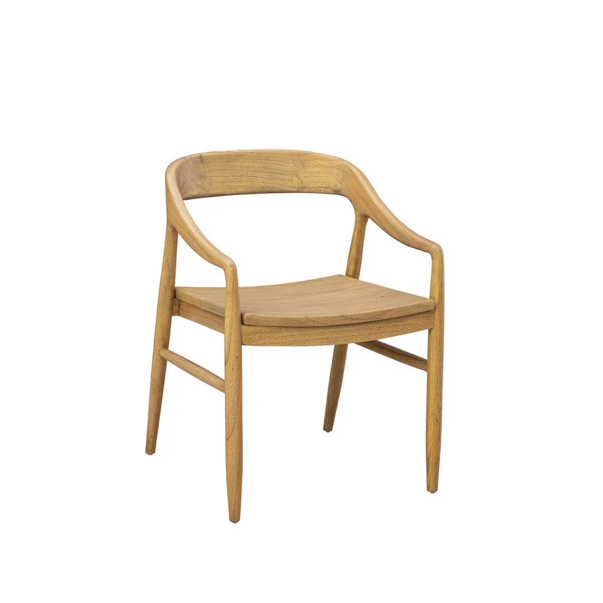 Natural Townsend Arm Chair Chairs Brown 4