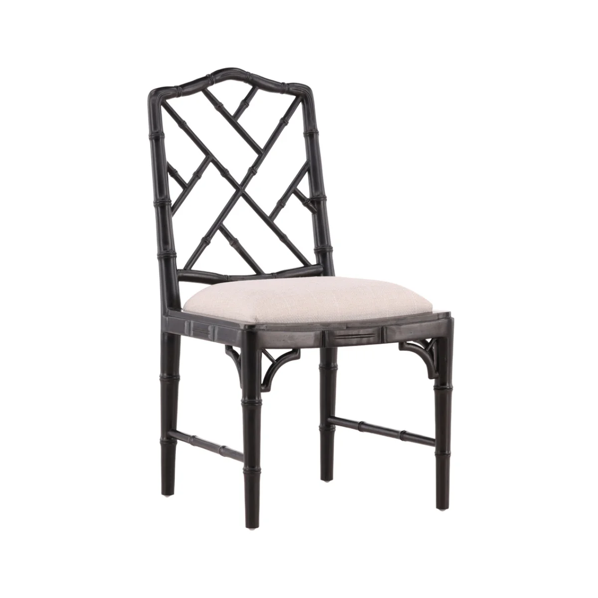 Black Sawyer Side Chair Chairs & Benches black 4