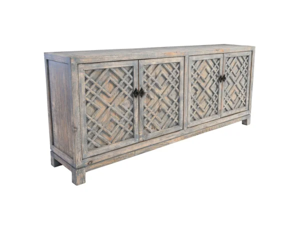 Arley Solid Wood 6dr Cabinet Dining Storage Classic Home 26