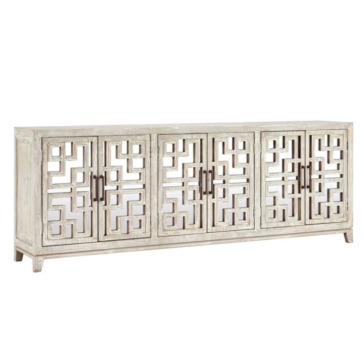 Arley Solid Wood 6dr Cabinet Dining Storage Classic Home 4