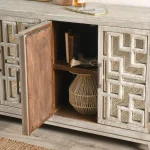 Arley Solid Wood 6dr Cabinet Dining Storage Classic Home 25