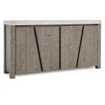 Durant Solid Wood 4dr Sideboard