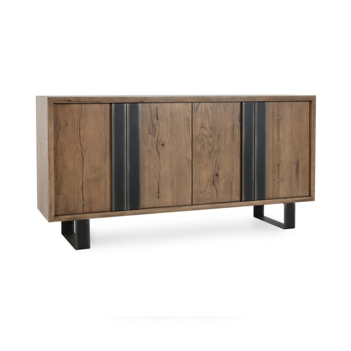 Danica Solid Wood 4dr Buffet Dining Storage Brown 4