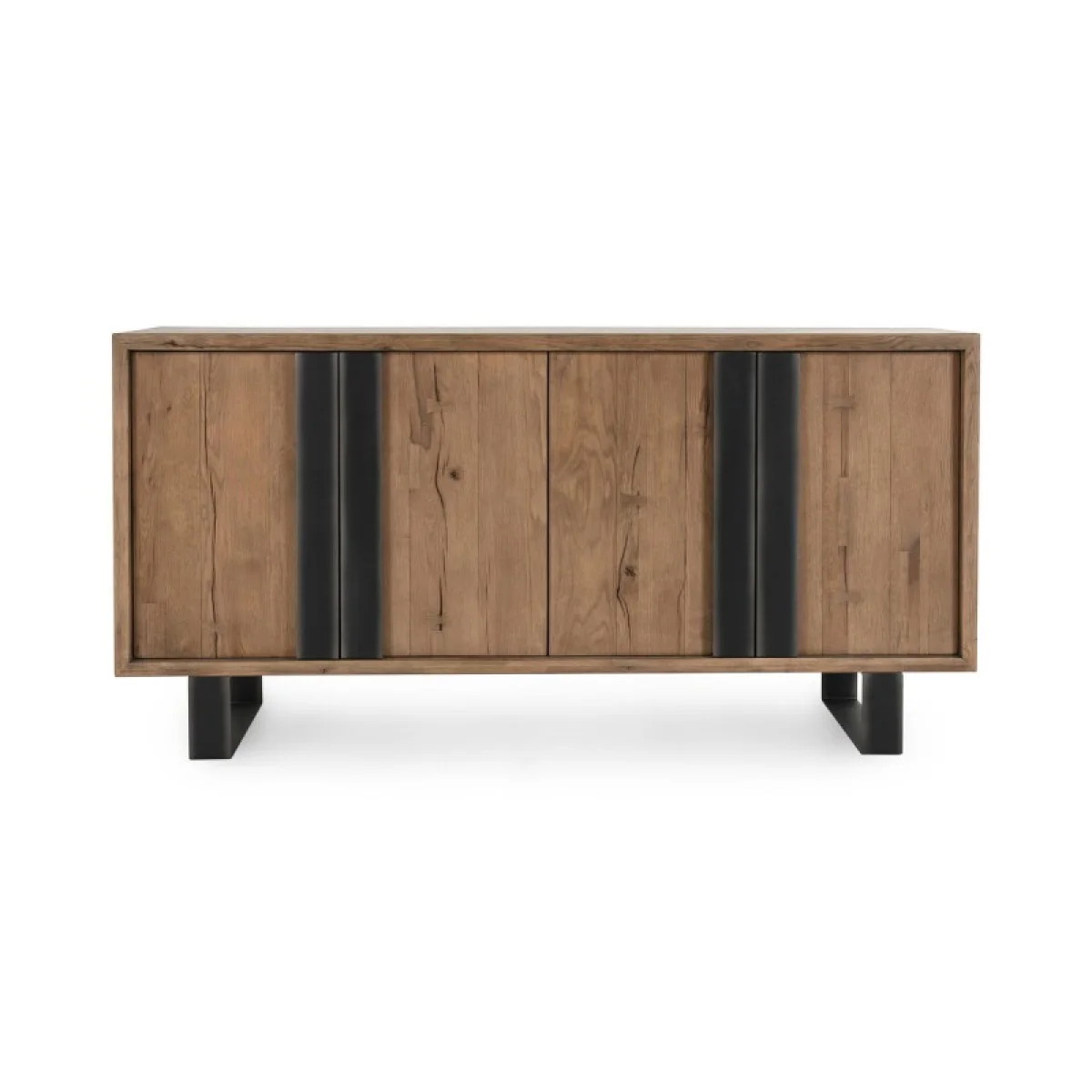Danica Solid Wood 4dr Buffet Dining Storage Brown 6
