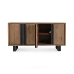 Danica Solid Wood 4dr Buffet Dining Storage Brown 17