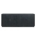Larson Solid Wood 4dr Cabinet Dining Storage black 19