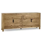 Orlando Solid Wood 4dr Buffet Dining Storage Brown 16