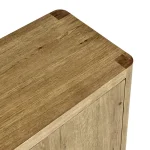 Orlando Solid Wood 4dr Buffet Dining Storage Brown 17