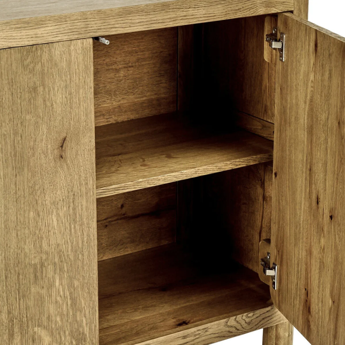Orlando Solid Wood 4dr Buffet Dining Storage Brown 10