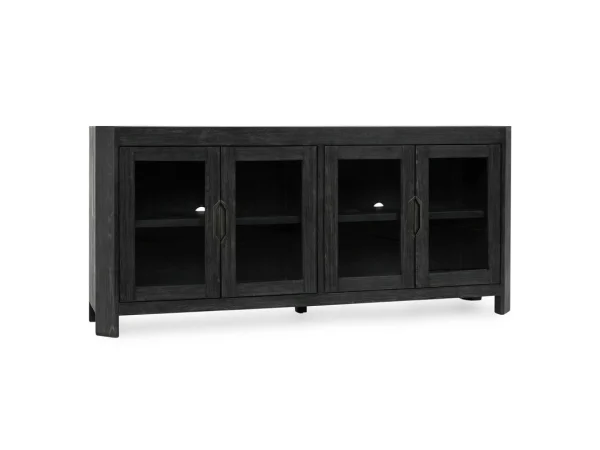 Troy Solid Wood 4dr Buffet Dining Storage Brown 24