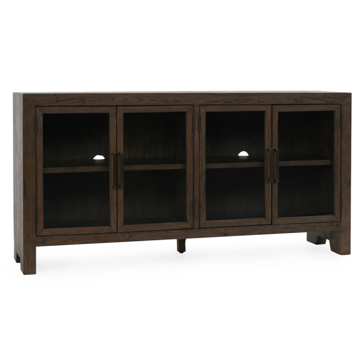 Troy Solid Wood 4dr Buffet Dining Storage Brown 4