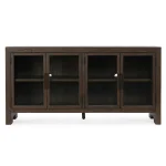 Troy Solid Wood 4dr Buffet Dining Storage Brown 16