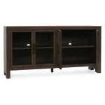 Troy Solid Wood 4dr Buffet Dining Storage Brown 18