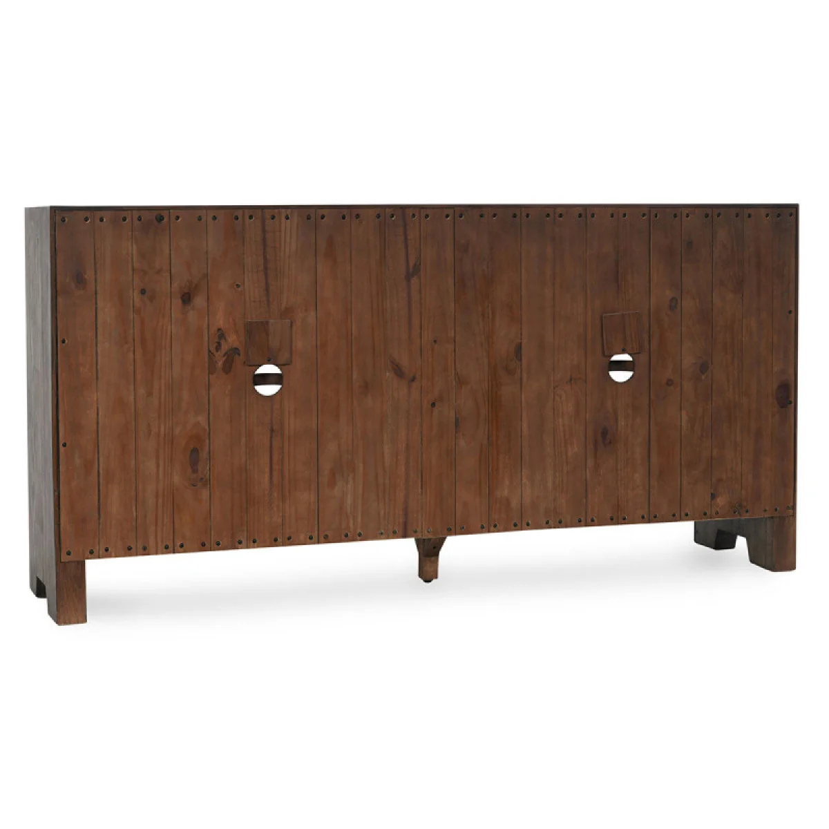 Troy Solid Wood 4dr Buffet Dining Storage Brown 9