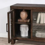Troy Solid Wood 4dr Buffet Dining Storage Brown 22