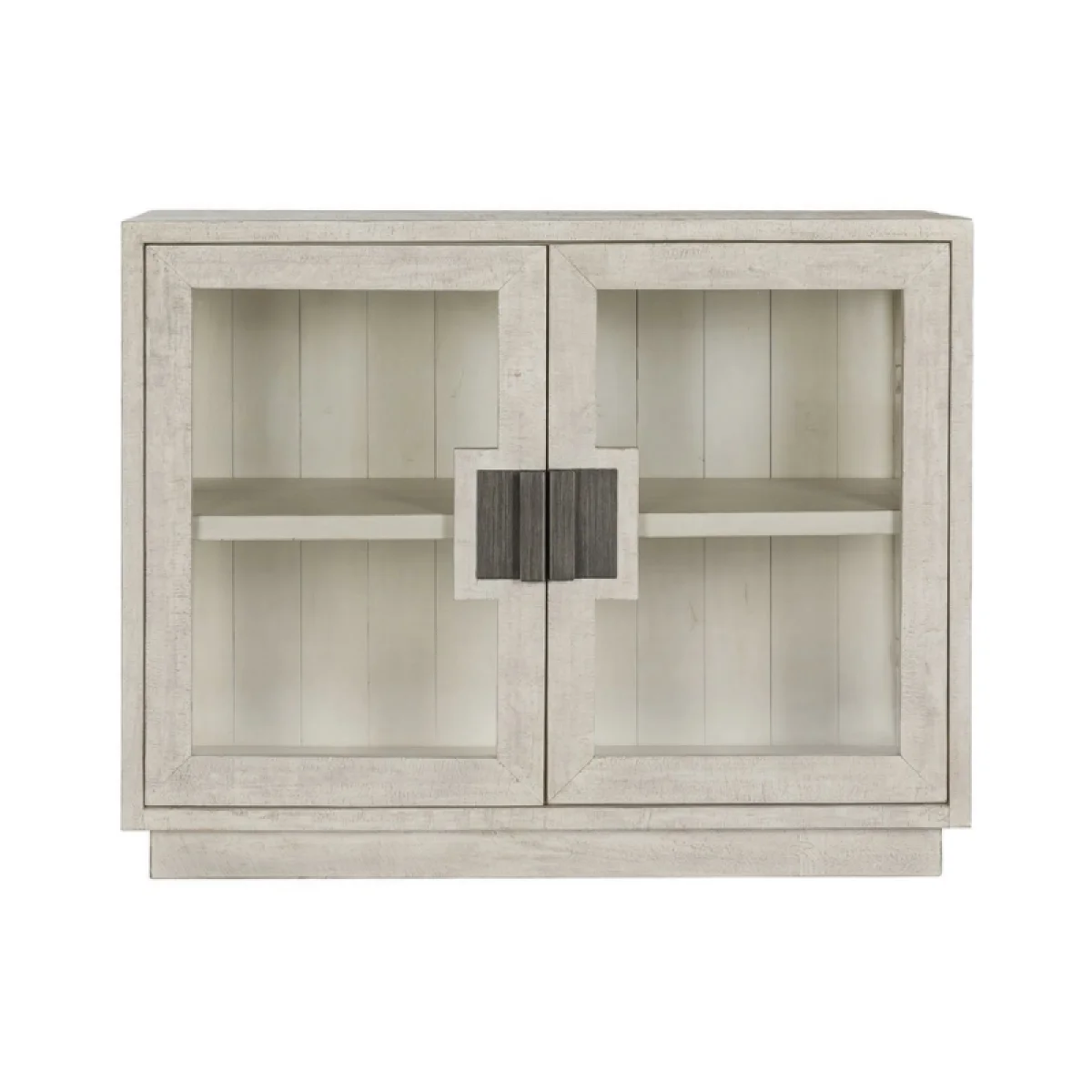 Larson Solid Wood 2dr Cabinet – White Wash Dining Storage Classic Home 6