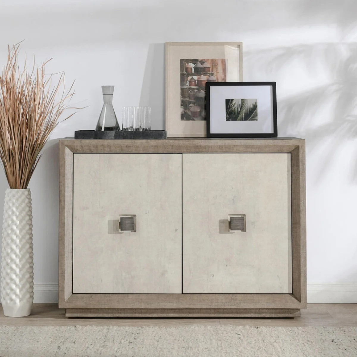 Denver Solid Wood 2dr Cabinet Dining Storage Classic Home 12