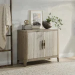 Alpine Reclaimed Pine 2dr Cabinet Natural Dining Storage Classic Home 20