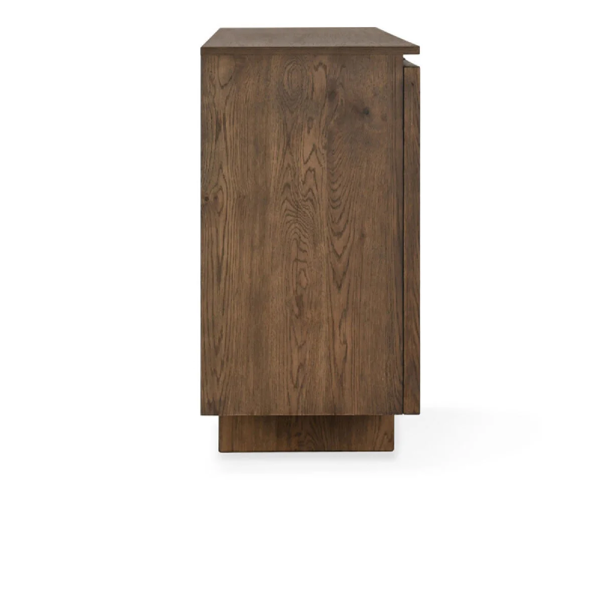 Roya Solid Wood 4dr Cabinet Dining Storage Brown 7