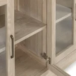 Vander Solid Wood 4dr Buffet - Cream Washed - Image 5