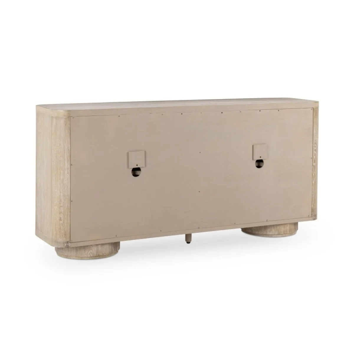 Tiber Solid Wood 4dr Buffet – Cream Washed Dining Storage Classic Home 7