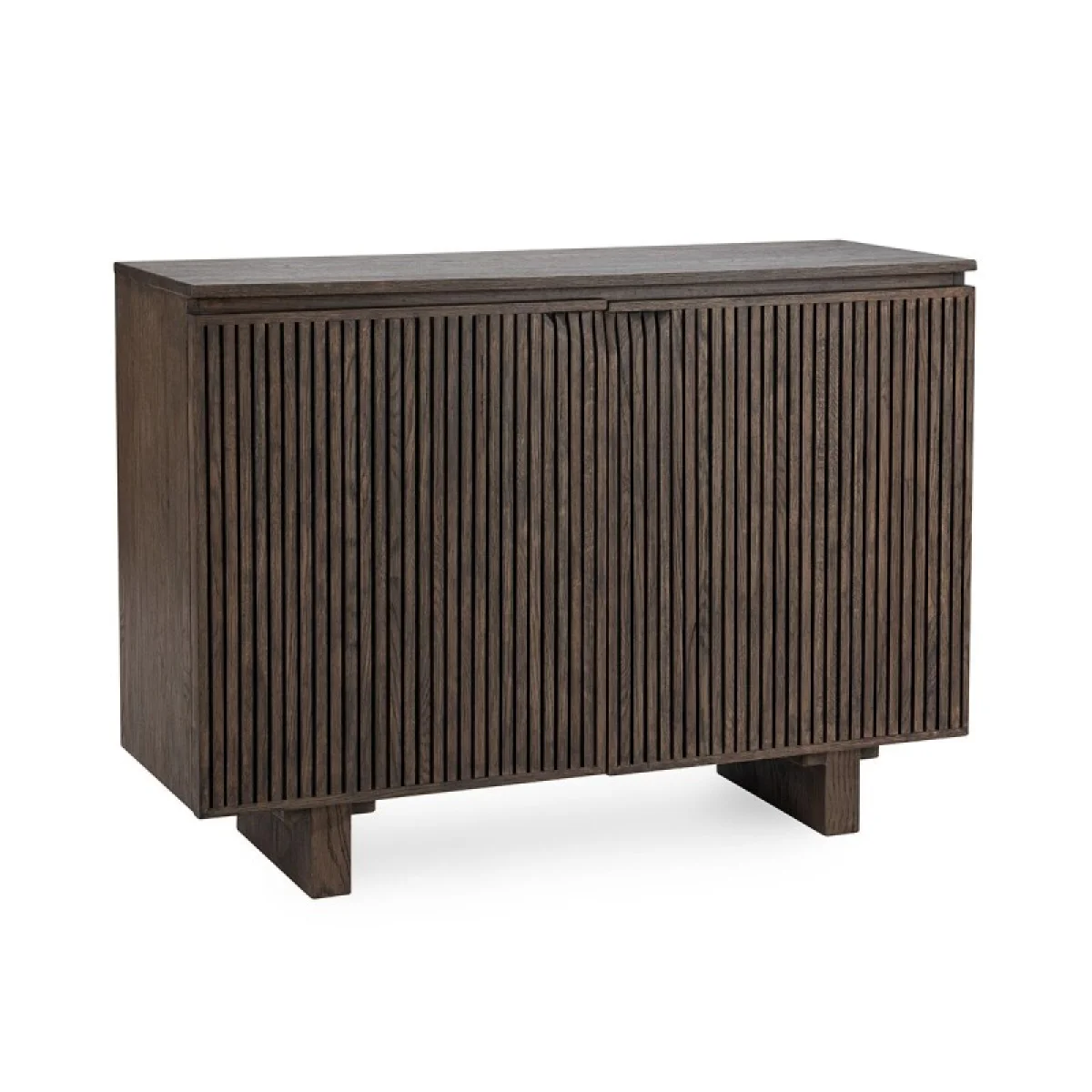 Roya Solid Wood 2dr Cabinet – Toasted Brown Dining Storage Brown 4