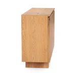 Roya Solid Wood 2dr Cabinet Dining Storage Brown 16