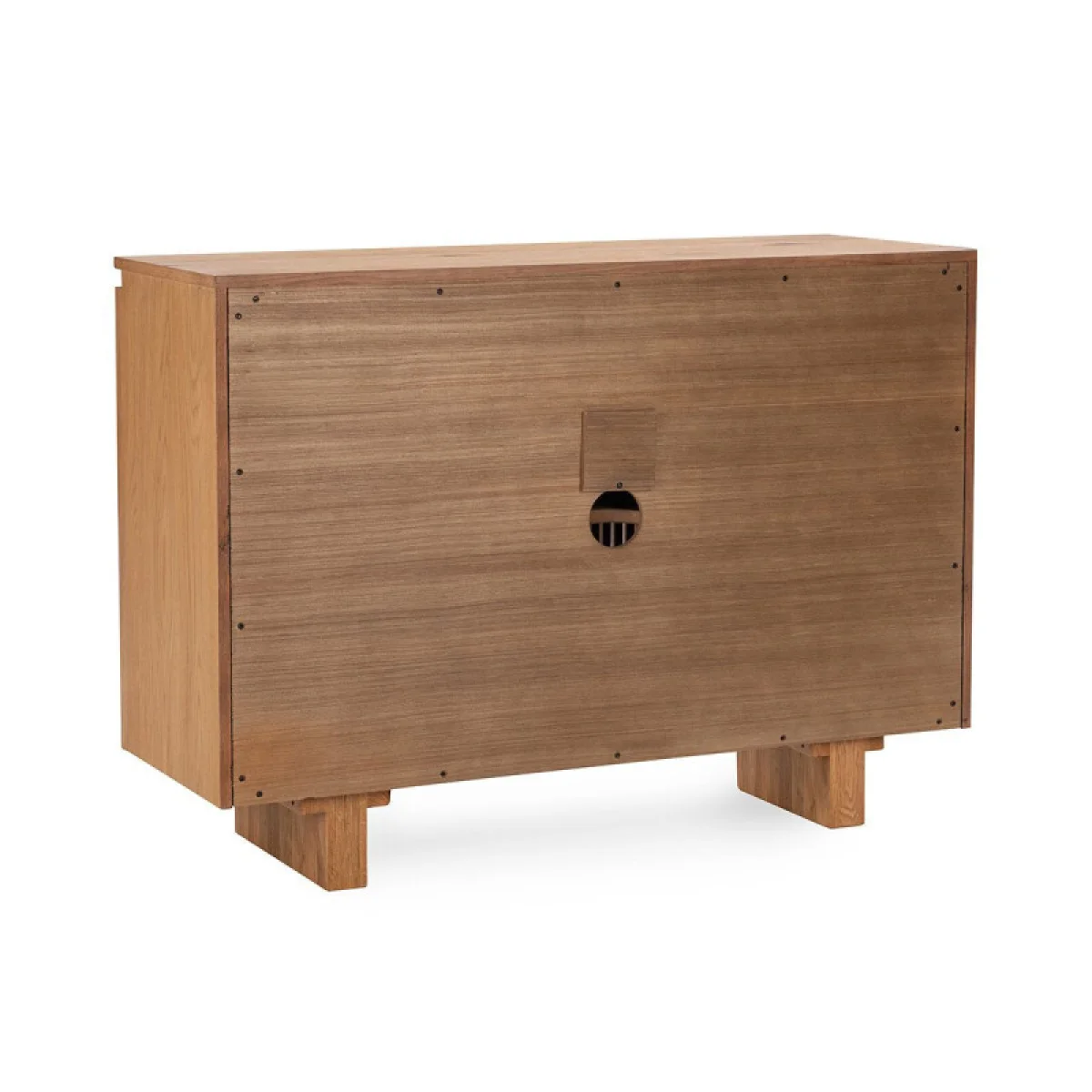 Roya Solid Wood 2dr Cabinet Dining Storage Brown 8