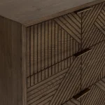 Santa Clara Solid Wood 6dwr Dresser Dressers Brown 24