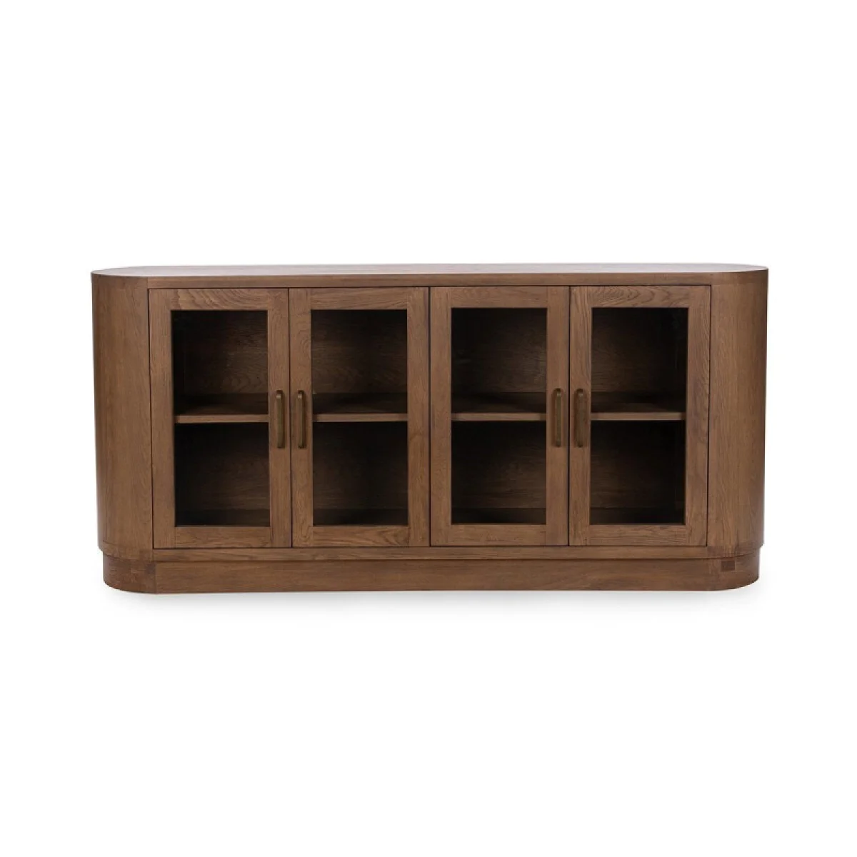 Vander Solid Wood 4dr Buffet Dining Storage Brown 6