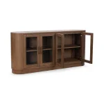 Vander Solid Wood 4dr Buffet Dining Storage Brown 19 Vander Solid Wood 4dr Buffet Dining Storage Brown 19