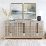 Landon Solid Wood 6dr Cabinet Dining Storage Classic Home 21